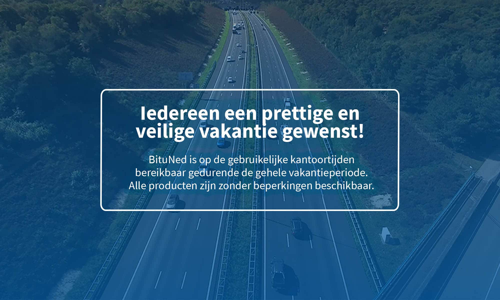 Een prettige vakantie gewenst!